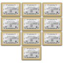 Ver imagem 1 de Kit 10 Certificados Diplomas A4 com Tela de Acetato e MDF - Moldura Marfim