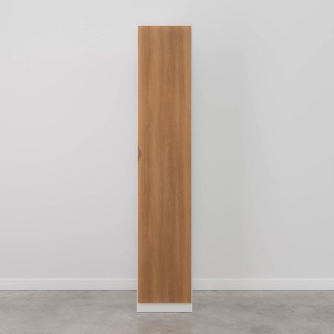 Guarda Roupa Modulado 1 Porta 4 Gavetas Branco Geada/Louro/Cinza CabeCasa MadeiraOriginals