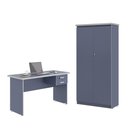Ver imagem 1 de Jogo de Escritório com Mesa 120 Moema Azul