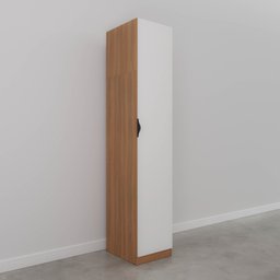 Guarda Roupa 1 Porta 4 Gavetas 1 Cabideiro Hera CabeCasa MadeiraMadeira - 10