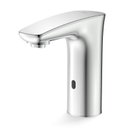 Ver imagem 1 de Torneira de Mesa Para Lavatório Bica Baixa E-eletronic Ac/dc Celite
