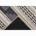 Ver imagem 3 de Tapete Funcional Asteca Sala e Quarto - Tamanho 100 X 150 Cm - Cor Cinza - J. Serrano