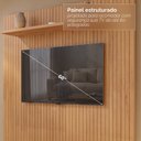 Ver imagem 3 de Painel Ripado Frisado para TV até 60 Polegadas 163,2CMX220CM Siena Marrom
