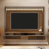 Painel para TV Frisado com LED Jordan 2.0 Fendi Naturale - 1