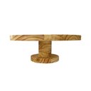 Ver imagem 2 de Boleira Madeira Pinus Suporte De Bolo Festas Mesa Decorativa