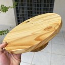 Ver imagem 5 de Boleira Madeira Pinus Suporte De Bolo Festas Mesa Decorativa