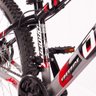 Bicicleta Freeride Aro 26 Quadro 13 Alumínio 21v Freio a Disco Mecânico Cinza Vermelho - Dropp - 5