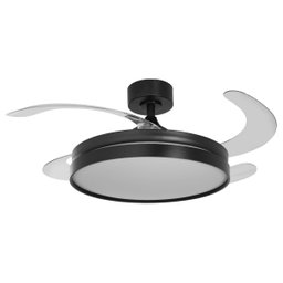Ventilador de Teto Led 96w Preto Multitemperatura Riviera - 2