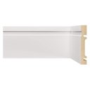 Ver imagem 1 de Rodapé MDF Frisado 10CMX2,40m 1002 Moldufama Kit 24m