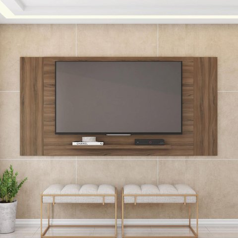 Painel Extensível para TV até 55 Polegadas 180CMX90CM Multiplus Marrom