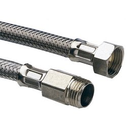 Engate Flexível com Trama em Aço Inox 1/2 30CM MXF - 1
