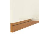 Ver imagem 3 de Painel para Tv até 40 Polegadas Verona 90cm - Via Nossa - Off White e Cedro