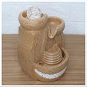 Ver imagem 3 de Fonte de Água Decorativa Cascata 3 Quedas Luz de Led Bivolt