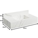 Ver imagem 3 de Bancada em Porcelanato para Banheiro Completa Alto Padrão 80cm X 15cm com Cuba Esculpida Lisboa