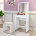 Ver imagem 1 de Penteadeira 1 Gaveta com Banqueta Sofia