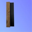 Ver imagem 2 de Acabamento para Painel Ripado 6,25cm x 2,1cm x 285m Lado Esquerdo Casa Grassi Legno