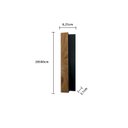 Ver imagem 4 de Acabamento para Painel Ripado 6,25cm x 2,1cm x 285m Lado Esquerdo Casa Grassi Marrom/Legno