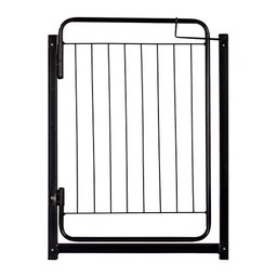 Portão Grade Cachorro Seguraça Proteção Criança 139 a 144 Cm:preto - 1