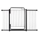 Ver imagem 2 de Portão Grade Cachorro Seguraça Proteção Criança 139 a 144 Cm:preto