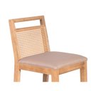 Ver imagem 4 de Banqueta Madeira Maciça Alta Rattan Bey 