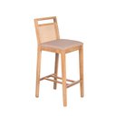 Ver imagem 2 de Banqueta Madeira Maciça Alta Rattan Bey