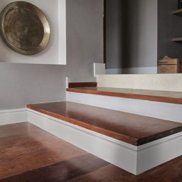 Kit Rodapé de Mdf 10cm X 15mm X 2,40m 15 Barras com Friso 1002 Moldufama - 2 Kit Rodapé de Mdf 10cm X 15mm X 2,40m 15 Barras com Friso 1002 Moldufama - 2