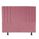 Ver imagem 2 de Cabeceira Estofada Grécia 160CM Queen Suede Rosa - D A DECOR