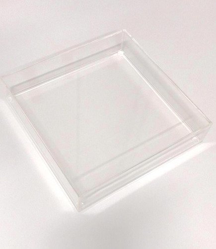 Caixa De Acrílico Decoração Porta Gravura 15x15x5cm Cor:cristal - 3