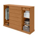 Ver imagem 4 de Cômoda Sapateira Vedra Ambiente Amêndoa Clean – Lopas