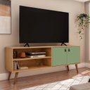 Ver imagem 1 de Rack para Tv Genialflex 2 Portas 160 Cm Amber Savana Alecrim