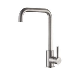 Torneira Inox Escovado de Cozinha Monocomando Mesa Estilo Deca Docol - 1