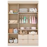 Guarda Roupa Infantil Ayla 3 Portas Off White - Phoenix - 2