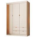 Ver imagem 1 de Guarda Roupa Infantil Ayla 3 Portas Off White - Phoenix