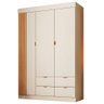 Guarda Roupa Infantil Ayla 3 Portas Off White - Phoenix - 1