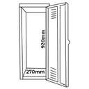 Ver imagem 4 de Armário Roupeiro de Aço Vestiário 4 Portas Locker