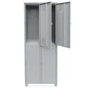 Ver imagem 2 de Armário Roupeiro de Aço Vestiário 4 Portas Locker