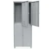 Armário Roupeiro de Aço Vestiário 4 Portas Locker - 2