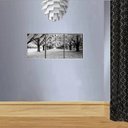 Ver imagem 3 de Rodapé MDF Frisado 10CMX2,40m 1002 Moldufama Kit 24m