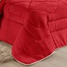 Edredom Coberdrom Sherpa/manta Queen Conforto 01 Peça Cor:vermelho - 4