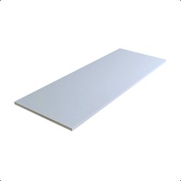 1 Prateleira Branca 70X35 Tampo Tabua Mdf  Organizadora Decoração Cozinha Quarto Banheiro Sala - 1