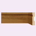 Ver imagem 1 de Rodapé MDF Frisado 10CMX2,40m 1002 Moldufama Kit 48m