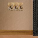 Ver imagem 3 de Kit Rodapé de MDF 10CMX15MMX2,40m 15 Barras com Friso 1002 Marrom/Turim Frisado Moldufama