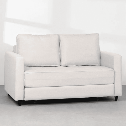 Sofá-Cama Mira Casal Trama Miúda Aveia 1,50m