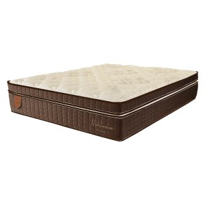 Colchão Casal 138x188x32 Mediterrâneo Prorelax Molas Ensacadas Euro Pillow One Face - Marrom