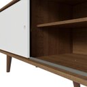 Ver mais imagens de Rack para Tv até 80 Polegadas 160cm com Pés Rustic/branco/rustic Torino Madesa Rustic/branco