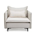 Ver imagem 3 de Poltrona com Pé Metal Sôma CabeCasa MadeiraOriginals