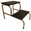 Ver imagem 4 de Escada Escadinha 2 Degraus para Maca e Depilação Total Inox Dourada | Medcombo