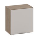Ver imagem 1 de Armário Aéreo 58cm 1 Porta Etna Bege/Carvalho Oak/Off White