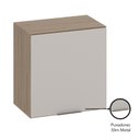 Ver imagem 6 de Armário Aéreo 58cm 1 Porta Etna Bege/Carvalho Oak/Off White