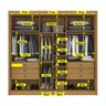 Guarda Roupa com Espelho Casal 3 Portas 6 Gavetas 100% MDF Texas - 14